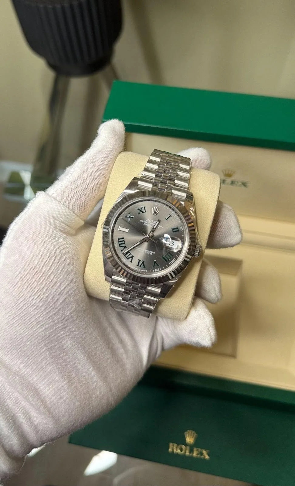 Rolex Datejust 41 "Wimbledon" – 2025 – Brand New – Full Set