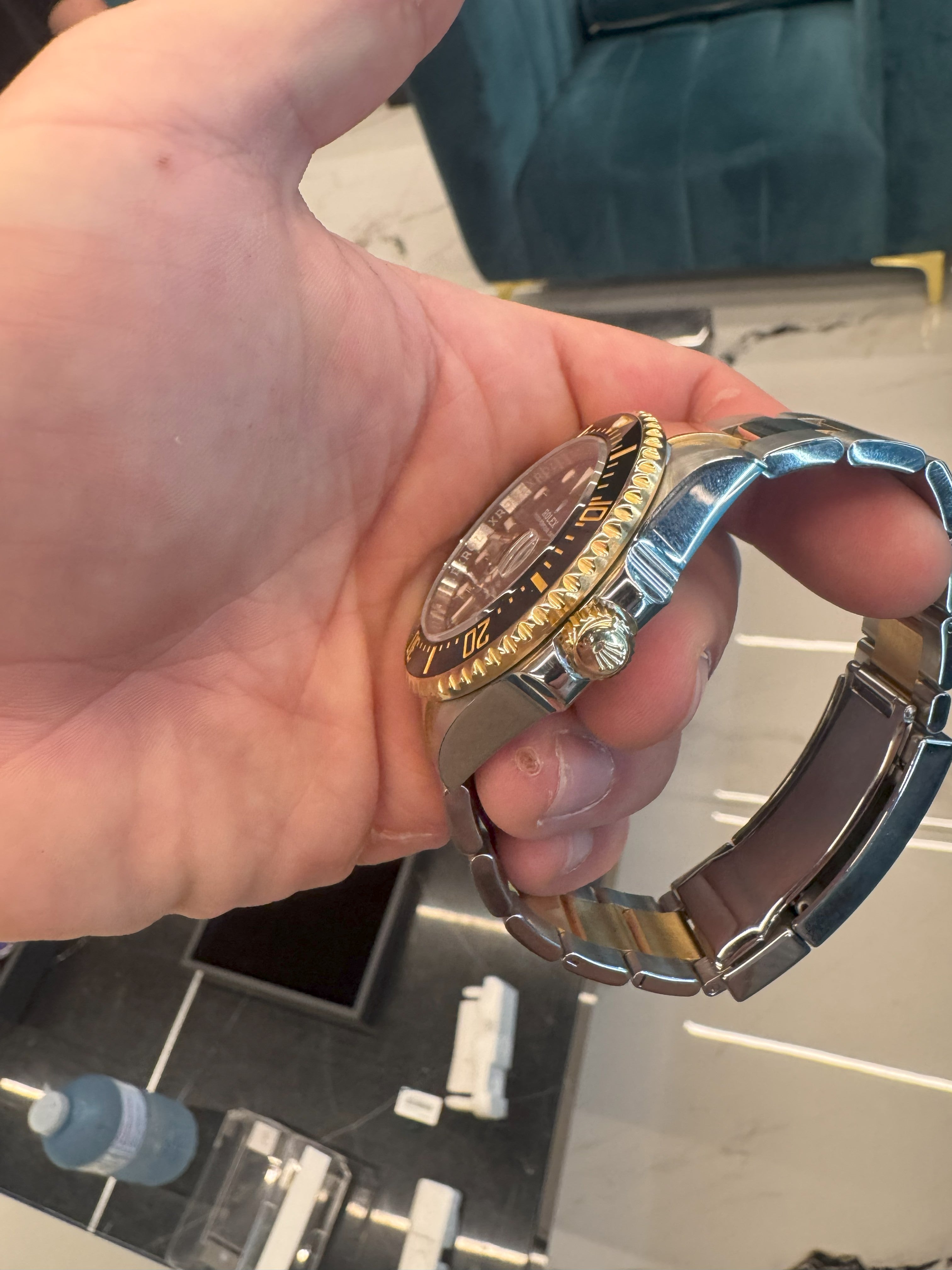 Rolex Sea-Dweller 43mm Two Tone Yellow Gold 126603 Complete Set