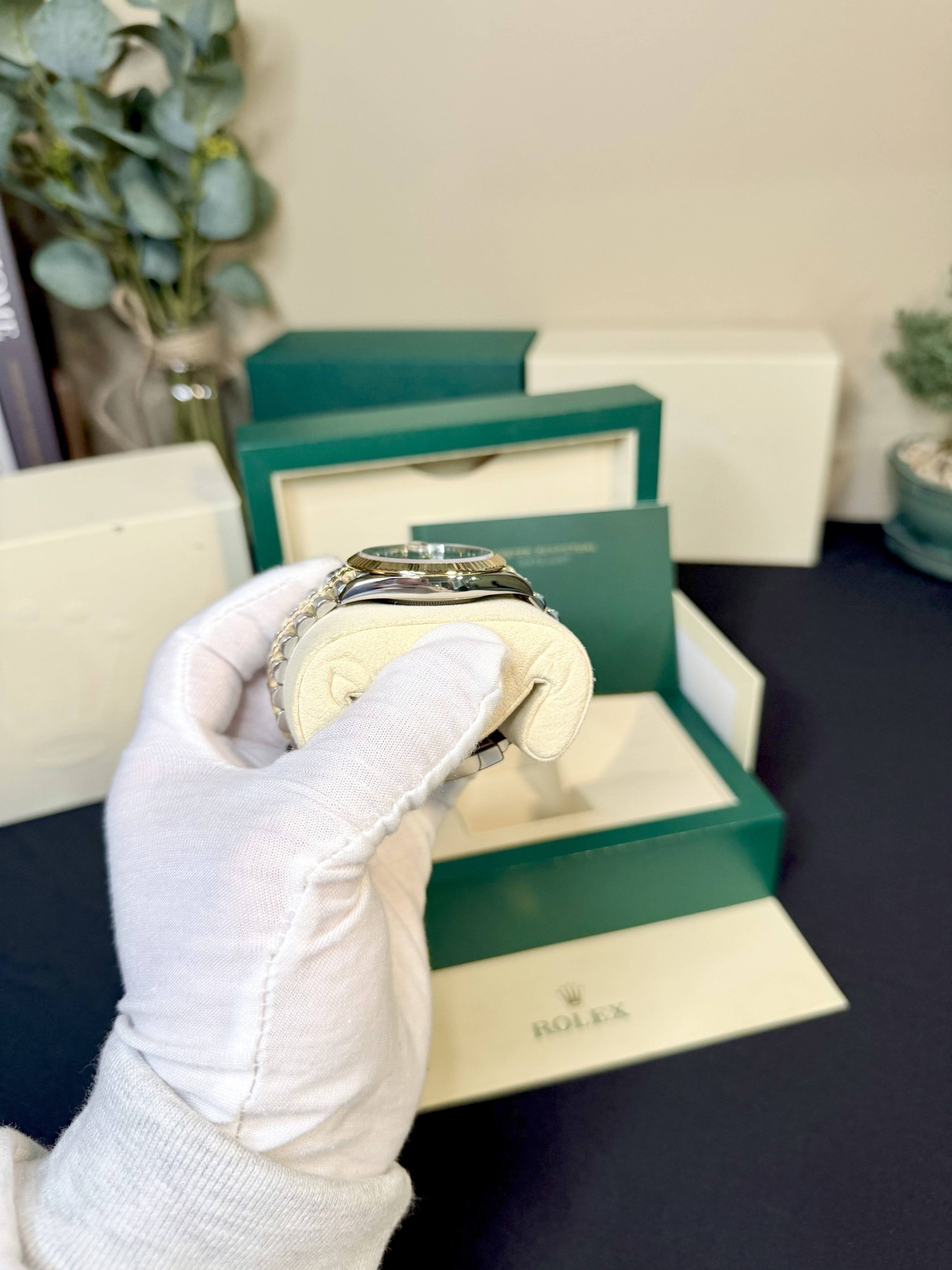 Rolex Datejust 41 “Wimbledon” – 2020 – Two-Tone – Mint Condition – Full Set